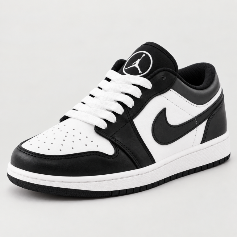 Air Jordan 1 Low — Blanc / Noir